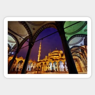 The Blue Mosque Sticker